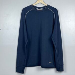 Nike Running Men's Dri-Fit Sprint Long Sleeve Performance Crew Neck Tee Size XL